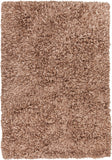 Chandra Rugs Vega 100% Polyester Hand-Woven Contemporary Rug Tan 7'9 x 10'6