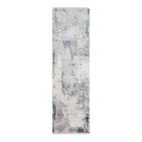 AMER Rugs Venice VEN-1 Power-Loomed Abstract Modern & Contemporary Area Rug Gray 3' x 9'10"