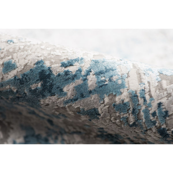 AMER Rugs Venice VEN-1 Power-Loomed Abstract Modern & Contemporary Area Rug Gray 9'6" x 13'6"