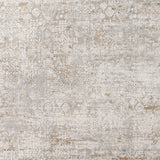 AMER Rugs Venice VEN-4 Power-Loomed Bordered Modern & Contemporary Area Rug Gray/Gold 9'6" x 13'6"