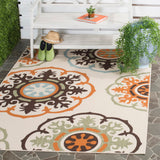 Safavieh Veranda 002 Power Loomed 87% Polypropylen/9.3% Polyester/3.7% Latex Outdoor Rug VER002-0715-4