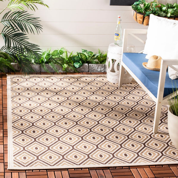 Safavieh Veranda 003 Power Loomed 87% Polypropylen/9.3% Polyester/3.7% Latex Outdoor Rug VER003-0212-ROLL