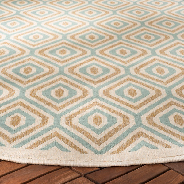 Safavieh Veranda 003 Power Loomed 87% Polypropylen/9.3% Polyester/3.7% Latex Outdoor Rug VER003-0213-4