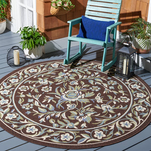 Safavieh Veranda 011 Power Loomed 87% Polypropylen/9.3% Polyester/3.7% Latex Outdoor Rug VER011-0623-4