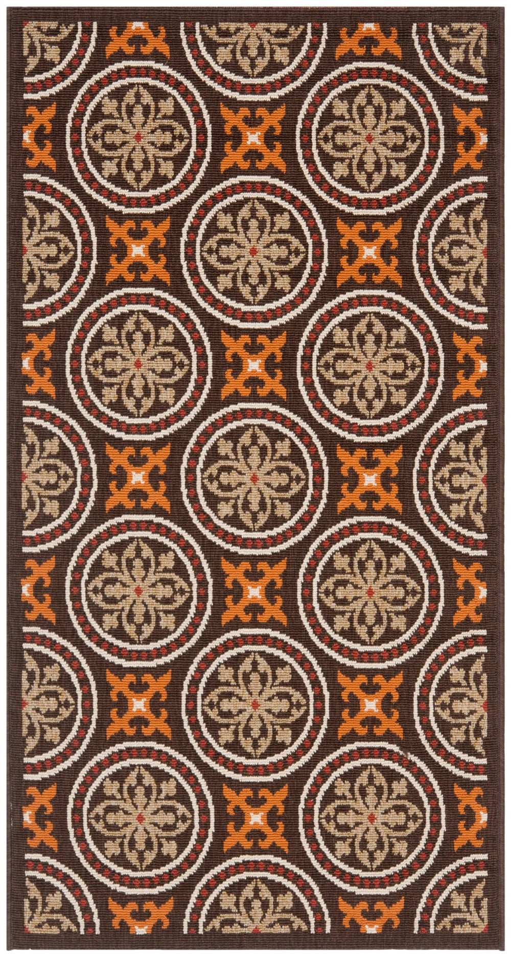 Safavieh Veranda 030 Power Loomed 87% Polypropylen/9.3% Polyester/3.7% Latex Outdoor Rug VER030-0325-3