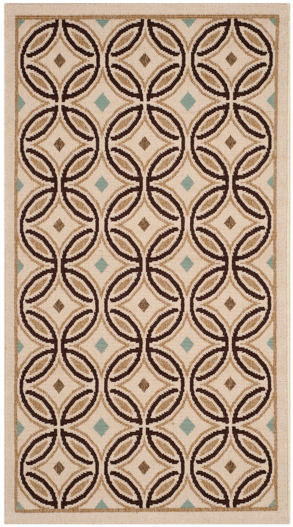 Safavieh Veranda 047 Power Loomed 87% Polypropylen/9.3% Polyester/3.7% Latex Outdoor Rug VER047-0212-4