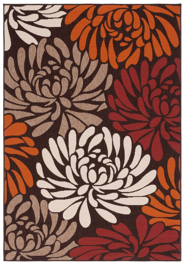 Safavieh Veranda 049 Power Loomed 87% Polypropylen/9.3% Polyester/3.7% Latex Outdoor Rug VER049-0325-9