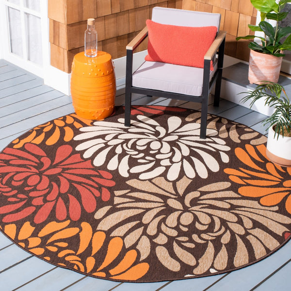 Safavieh Veranda 049 Power Loomed 87% Polypropylen/9.3% Polyester/3.7% Latex Outdoor Rug VER049-0325-9
