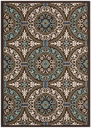 Safavieh Veranda 055 Power Loomed 87% Polypropylen/9.3% Polyester/3.7% Latex Outdoor Rug VER055-0621-4
