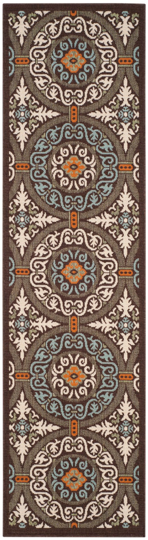 Safavieh Veranda 055 Power Loomed 87% Polypropylen/9.3% Polyester/3.7% Latex Outdoor Rug VER055-0723-9