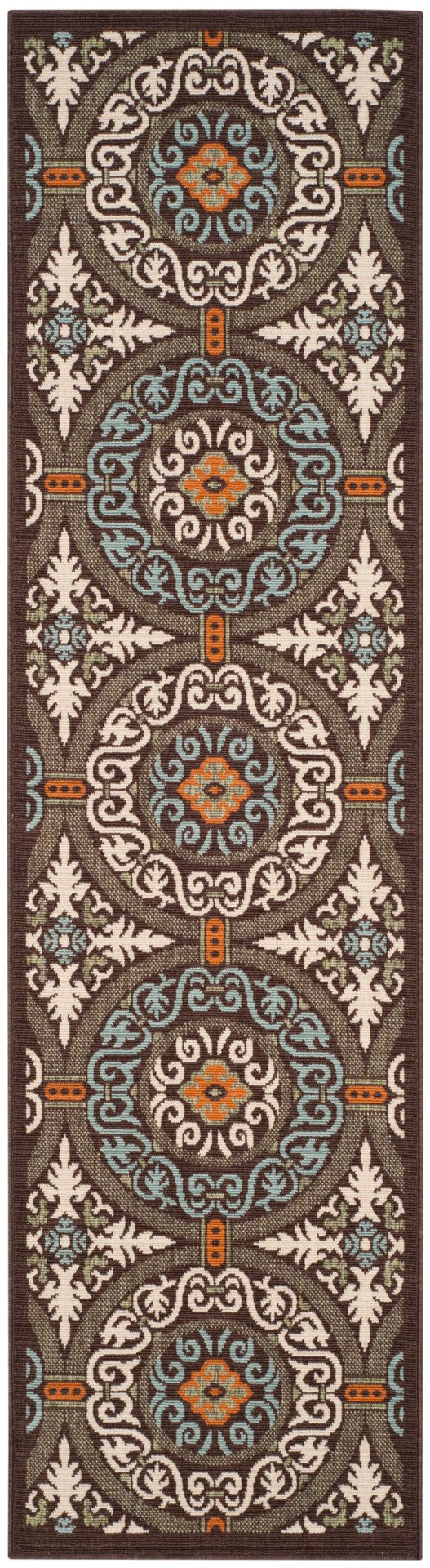 Safavieh Veranda 055 Power Loomed 87% Polypropylen/9.3% Polyester/3.7% Latex Outdoor Rug VER055-0723-9