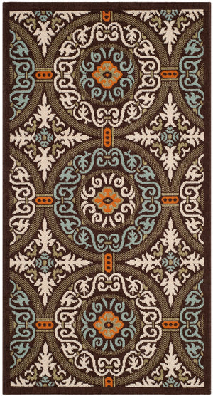 Safavieh Veranda 055 Power Loomed 87% Polypropylen/9.3% Polyester/3.7% Latex Outdoor Rug VER055-0723-9