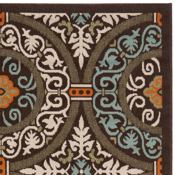 Safavieh Veranda 055 Power Loomed 87% Polypropylen/9.3% Polyester/3.7% Latex Outdoor Rug VER055-0723-9