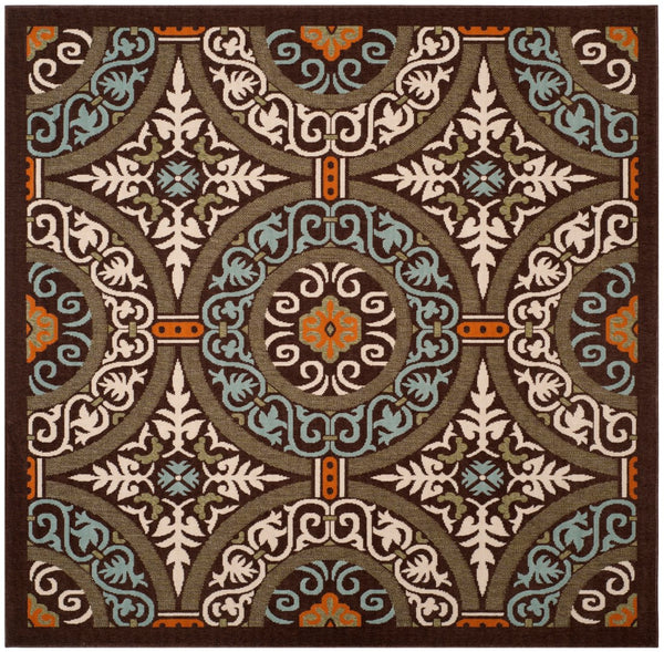 Safavieh Veranda 055 Power Loomed 87% Polypropylen/9.3% Polyester/3.7% Latex Outdoor Rug VER055-0723-9