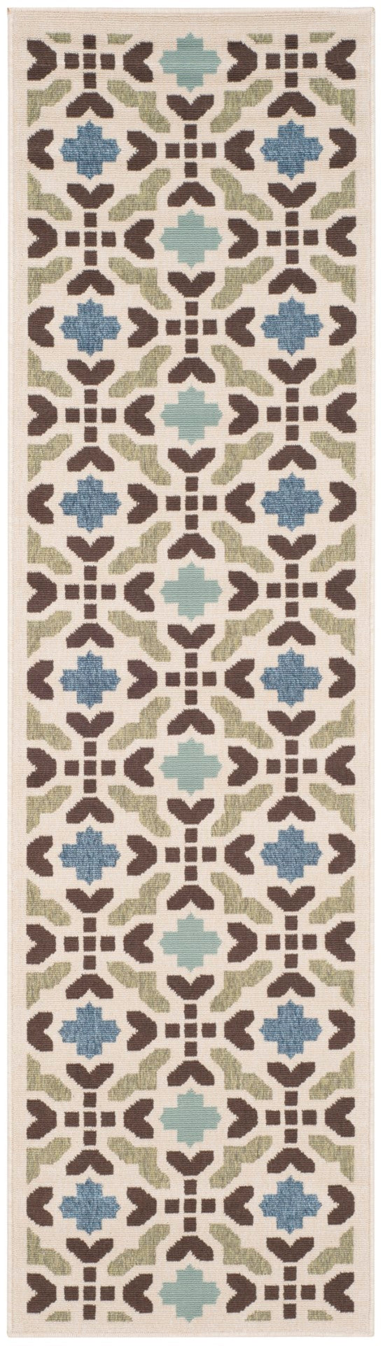 Safavieh Veranda 080 Power Loomed 87% Polypropylen/9.3% Polyester/3.7% Latex Outdoor Rug VER080-0612-28