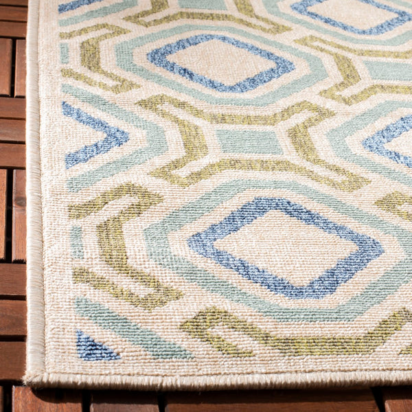 Safavieh Veranda 089 Power Loomed 87% Polypropylen/9.3% Polyester/3.7% Latex Outdoor Rug VER089-0614-4