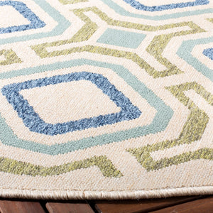 Safavieh Veranda 089 Power Loomed 87% Polypropylen/9.3% Polyester/3.7% Latex Outdoor Rug VER089-0614-4