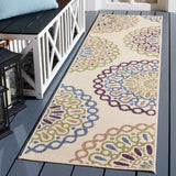 Safavieh Veranda 092 Power Loomed 87% Polypropylen/9.3% Polyester/3.7% Latex Outdoor Rug VER092-0514-4