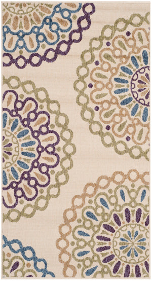Safavieh Veranda 092 Power Loomed 87% Polypropylen/9.3% Polyester/3.7% Latex Outdoor Rug VER092-0514-4
