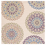 Safavieh Veranda 092 Power Loomed 87% Polypropylen/9.3% Polyester/3.7% Latex Outdoor Rug VER092-0514-4