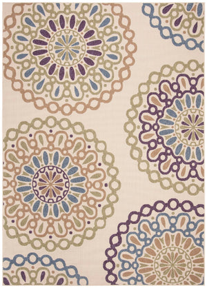 Safavieh Veranda 092 Power Loomed 87% Polypropylen/9.3% Polyester/3.7% Latex Outdoor Rug VER092-0514-4
