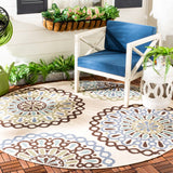 Safavieh Veranda 092 Power Loomed 87% Polypropylen/9.3% Polyester/3.7% Latex Outdoor Rug VER092-0615-9