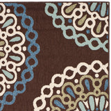 Safavieh Veranda 092 Power Loomed 87% Polypropylen/9.3% Polyester/3.7% Latex Outdoor Rug VER092-0625-9