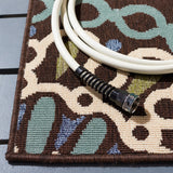 Safavieh Veranda 092 Power Loomed 87% Polypropylen/9.3% Polyester/3.7% Latex Outdoor Rug VER092-0625-9