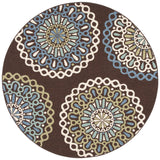 Safavieh Veranda 092 Power Loomed 87% Polypropylen/9.3% Polyester/3.7% Latex Outdoor Rug VER092-0625-9