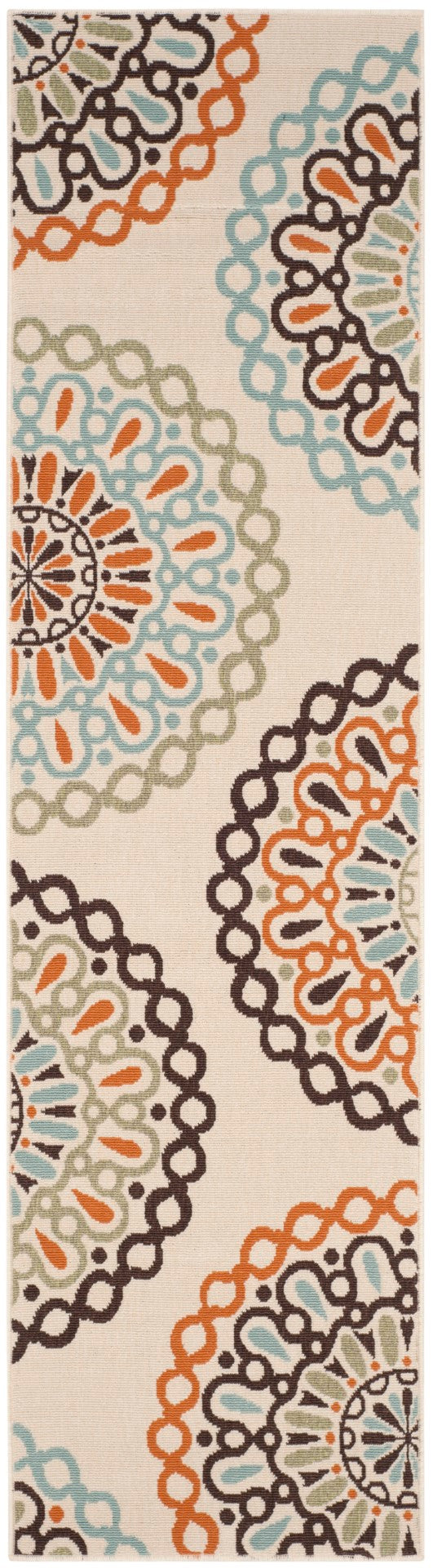 Safavieh Veranda 092 Power Loomed 87% Polypropylen/9.3% Polyester/3.7% Latex Outdoor Rug VER092-0715-9