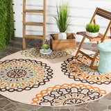 Safavieh Veranda 092 Power Loomed 87% Polypropylen/9.3% Polyester/3.7% Latex Outdoor Rug VER092-0715-9