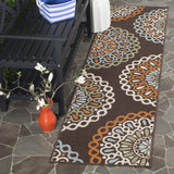 Safavieh Veranda 092 Power Loomed 87% Polypropylen/9.3% Polyester/3.7% Latex Outdoor Rug VER092-0725-9