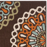 Safavieh Veranda 092 Power Loomed 87% Polypropylen/9.3% Polyester/3.7% Latex Outdoor Rug VER092-0725-9