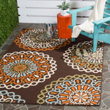 Safavieh Veranda 092 Power Loomed 87% Polypropylen/9.3% Polyester/3.7% Latex Outdoor Rug VER092-0725-9