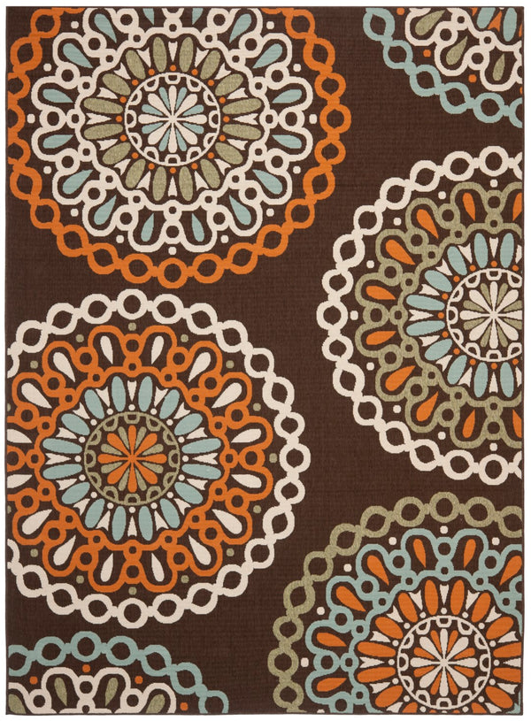 Safavieh Veranda 092 Power Loomed 87% Polypropylen/9.3% Polyester/3.7% Latex Outdoor Rug VER092-0725-9