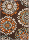 Safavieh Veranda 092 Power Loomed 87% Polypropylen/9.3% Polyester/3.7% Latex Outdoor Rug VER092-0725-9