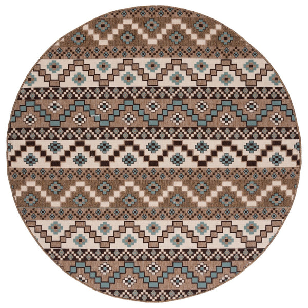 Safavieh Veranda 095 Power Loomed 87% Polypropylen/9.3% Polyester/3.7% Latex Outdoor Rug VER095-0215-4
