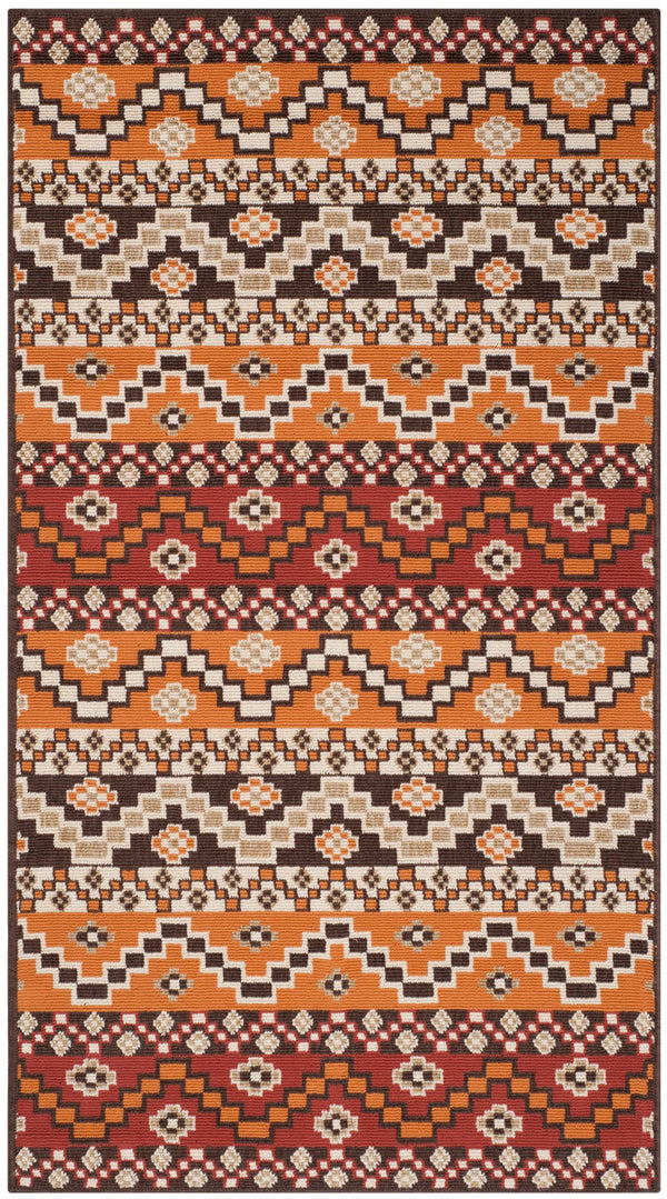 Safavieh Veranda 095 Power Loomed 87% Polypropylen/9.3% Polyester/3.7% Latex Outdoor Rug VER095-0332-4