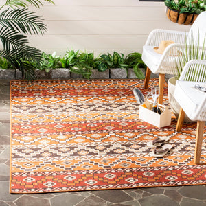 Safavieh Veranda 095 Power Loomed 87% Polypropylen/9.3% Polyester/3.7% Latex Outdoor Rug VER095-0332-4