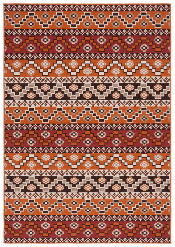 Safavieh Veranda 095 Power Loomed 87% Polypropylen/9.3% Polyester/3.7% Latex Outdoor Rug VER095-0332-4