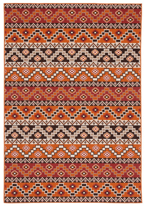 Safavieh Veranda 095 Power Loomed 87% Polypropylen/9.3% Polyester/3.7% Latex Outdoor Rug VER095-0334-4