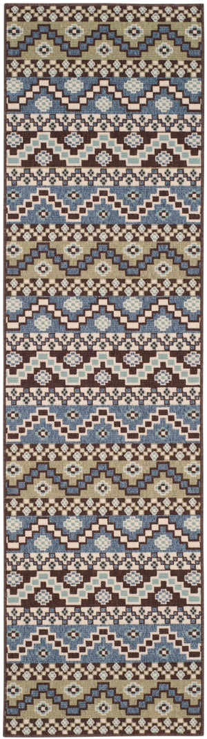 Safavieh Veranda 095 Power Loomed 87% Polypropylen/9.3% Polyester/3.7% Latex Outdoor Rug VER095-0651-26