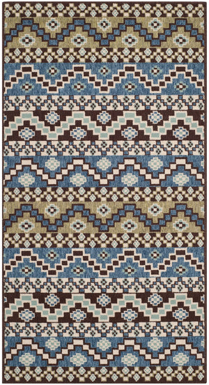 Safavieh Veranda 095 Power Loomed 87% Polypropylen/9.3% Polyester/3.7% Latex Outdoor Rug VER095-0651-26