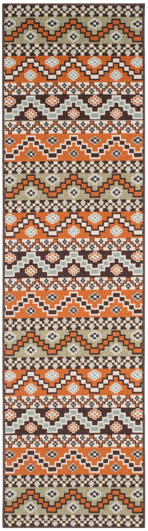 Safavieh Veranda 095 Power Loomed 87% Polypropylen/9.3% Polyester/3.7% Latex Outdoor Rug VER095-0752-4
