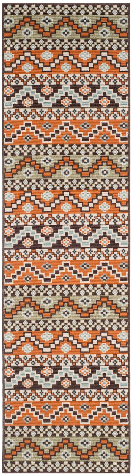 Safavieh Veranda 095 Power Loomed 87% Polypropylen/9.3% Polyester/3.7% Latex Outdoor Rug VER095-0752-4