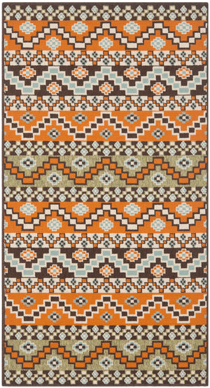Safavieh Veranda 095 Power Loomed 87% Polypropylen/9.3% Polyester/3.7% Latex Outdoor Rug VER095-0752-4