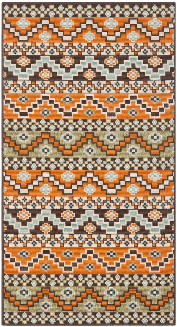 Safavieh Veranda 095 Power Loomed 87% Polypropylen/9.3% Polyester/3.7% Latex Outdoor Rug VER095-0752-4