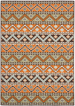 Safavieh Veranda 095 Power Loomed 87% Polypropylen/9.3% Polyester/3.7% Latex Outdoor Rug VER095-0752-4