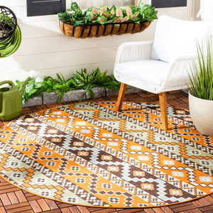 Safavieh Veranda 095 Power Loomed 87% Polypropylen/9.3% Polyester/3.7% Latex Outdoor Rug VER095-0752-4