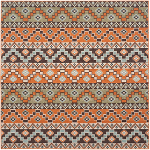 Safavieh Veranda 095 Power Loomed 87% Polypropylen/9.3% Polyester/3.7% Latex Outdoor Rug VER095-0752-4
